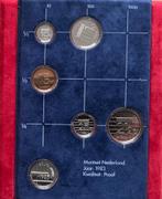 Proof Muntsets Nederland 1983-84-85-85-86-87 met zv. penning, Postzegels en Munten, Munten | Nederland, Setje, Koningin Beatrix