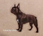 Franse Bulldog honden sticker incl. verzenden, Ophalen of Verzenden, Nieuw
