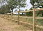13. Houten omheining | tuinomheining | afrastering, Dieren en Toebehoren, Weidegang, 4 paarden of pony's of meer