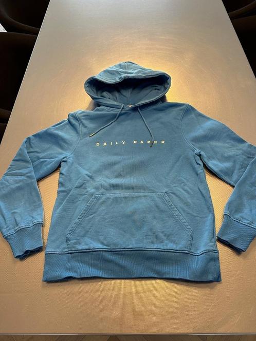 Knalblauwe hoody heren Daily Paper small s, Kleding | Heren, Truien en Vesten, Zo goed als nieuw, Maat 46 (S) of kleiner, Blauw