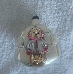 Oude kerstbal - Kindje voor iglo, Diversen, Kerst, Ophalen of Verzenden, Gebruikt
