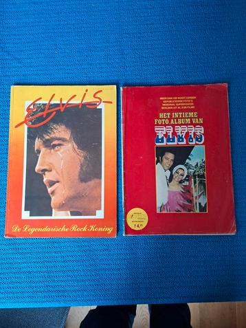 2 boeken Elvis Presley  beschikbaar voor biedingen
