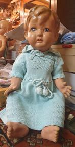 Wildebras babypop met bruin geverfd/ gevormd haar VERKOCHT, Verzamelen, Poppen, Ophalen of Verzenden, Zo goed als nieuw