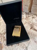 S.T. Dupont aansteker goud zgan dual flame, Ophalen of Verzenden, Zo goed als nieuw, Aansteker