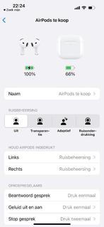 Airpods 4 te koop nieuw!, Ophalen of Verzenden, Nieuw, Bluetooth