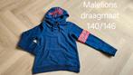 Malelions hoodie draagmaat 140/146, Kinderen en Baby's, Kinderkleding | Maat 140, Jongen, Trui of Vest, Gebruikt, Ophalen of Verzenden