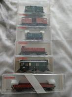6 fleischmann ho wagons, Hobby en Vrije tijd, Gelijkstroom, Fleischmann, Ophalen of Verzenden, Analoog