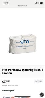 Vito Perstouw 150m/kg Sisal - 2 Rollen, Ophalen of Verzenden, Nieuw