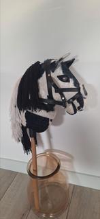 Hobby Horse / Stokpaard /zwart-wit/ met accessoires, Ophalen, Gebruikt, Jongen of Meisje