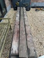 Hardhouten vlonderdelen/planken - partij, Ophalen of Verzenden, Gebruikt, Hout
