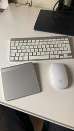 Apple draadloze set - keyboard, muis, trackpad, Gebruikt, Toetsenbord en muis-set, Draadloos, Qwerty