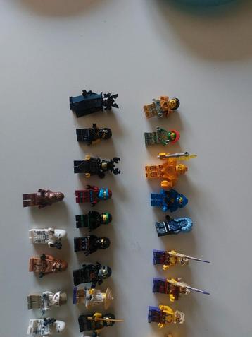 LEGO Minifiguren Lot - 47 stuks: Star Wars, Ninjago, Marvel beschikbaar voor biedingen
