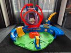 Hot Wheels Monstertruck T-Rex Vulkaanarena, Kinderen en Baby's, Speelgoed | Racebanen, Ophalen, Zo goed als nieuw, Handmatig, Hot Wheels
