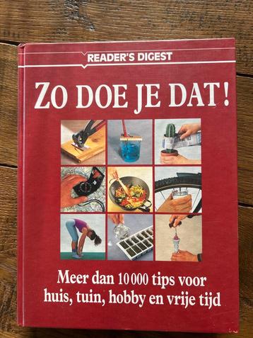 Zo Doe Je Dat! Reader's Digest Hobby Boek beschikbaar voor biedingen