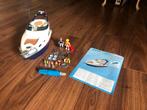 Playmobil Jacht 5205 + Onderwatermotor, Kinderen en Baby's, Speelgoed | Playmobil, Ophalen of Verzenden, Zo goed als nieuw, Complete set