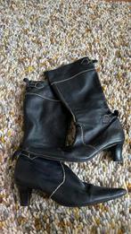 Leren laarsje nieuw maat 40 zwart, Zwart, Lage of Enkellaarzen, Nieuw, Ophalen of Verzenden