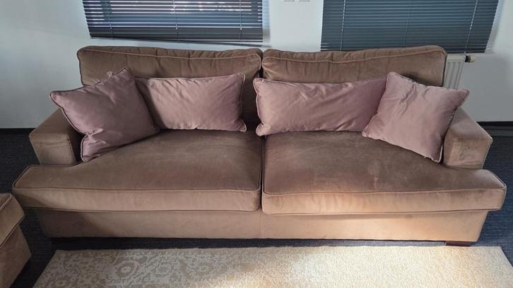 Rofra Bank 3-zits & Loveseat - Comfortabel!, Huis en Inrichting, Banken | Bankstellen, Gebruikt, Rechte bank, Vierpersoons of meer