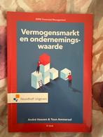 Vermogensmarkt en ondernemingswaarde, Verzenden, Zo goed als nieuw, Economie en Marketing, Noordhoff Uitgevers