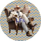 LF2819 icing frosting opa 20cm eetbare taart plaat print, Ophalen of Verzenden, Nieuw, Taarten, Versiering