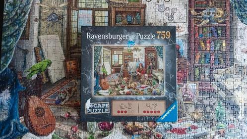 Ravensburger Escape puzzel - Da Vinci Workshop, Hobby en Vrije tijd, Denksport en Puzzels, Gebruikt, Legpuzzel, 500 t/m 1500 stukjes