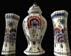 Handpainted kaststel Vazen, Antiek en Kunst, Ophalen of Verzenden