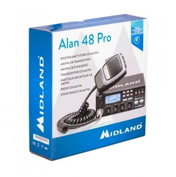Midland Alan 48 Pro CB + RM KL203 Versterker (Nieuwstaat) beschikbaar voor biedingen
