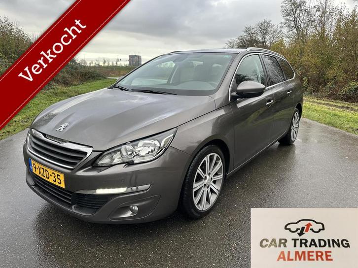 Peugeot 308 SW 1.6 BlueHDI Blue Lease Executive ‘14 NAP PA, Auto's, Peugeot, Bedrijf, ABS, Achteruitrijcamera, Airbags, Airconditioning