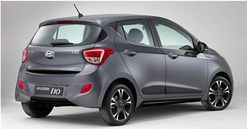 Achterkleplijst Hyundai i10 vanaf 2014, zwart, Auto diversen, Auto-accessoires, Nieuw, Ophalen of Verzenden