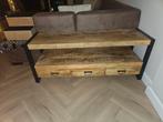 TV meubel van mango hout, Huis en Inrichting, Kasten | Televisiemeubels, Gebruikt, 100 tot 150 cm, Ophalen of Verzenden, Minder dan 100 cm