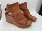 A.S. 98 Bruine Sandalen - Maat 38, Ophalen of Verzenden, Gedragen, Bruin, Sandalen of Muiltjes