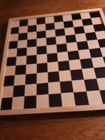 nieuw houten dam en schaakbord, Hobby en Vrije tijd, Gezelschapsspellen | Bordspellen, Ophalen of Verzenden, Zo goed als nieuw