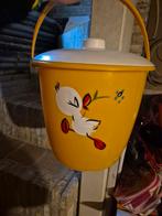 Plasemmer luieremmer camping met deksel retro vintage, Ophalen of Verzenden, Zo goed als nieuw, Overige typen