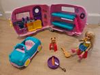 Barbie Chelsea Camper met auto, pop en hond, Ophalen of Verzenden, Zo goed als nieuw, Barbie