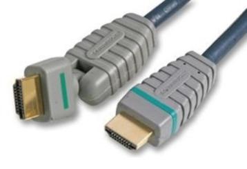 HDMI - draaibaar HDMI kabel 1 meter Bandridge NIEUW beschikbaar voor biedingen