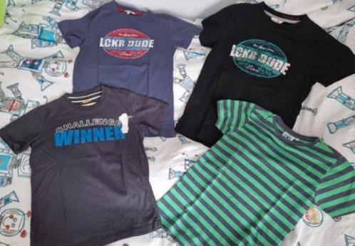 4 NIEUWE goede kwaliteit t-shirts jongen 134-140 (5,- p. st), Kinderen en Baby's, Kinderkleding | Maat 134, Nieuw, Jongen, Shirt of Longsleeve