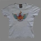Vintage girls Harley Davidson T-shirt  HD-007, Harley Davidson, Maat 46/48 (XL) of groter, Korte mouw, Xxx