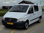 Mercedes-Benz Vito 2.1 CDI Dubbel cabine 2014 217dkm, Euro 5, Zwart, 2000 kg, Wit