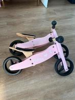 Twee mooie houten twee / driewieler fietsjes, Ophalen, Gebruikt, Loopfiets