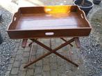 Dienblad / Dienblad tafeltje / echt oud, Huis en Inrichting, Woonaccessoires | Dienbladen, Ophalen, Zo goed als nieuw, Hout