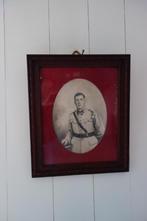 Prachtige grote antieke jaren 30 Franse houten fotolijst, Antiek en Kunst, Ophalen of Verzenden
