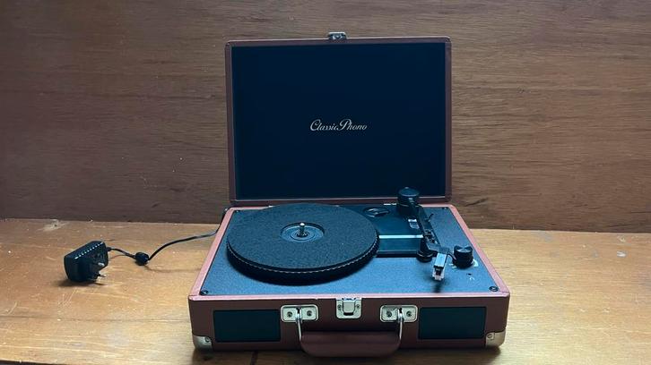 Platenspeler in koffer - lenco, Audio, Tv en Foto, Platenspelers, Gebruikt, Platenspeler, Overige merken, Ophalen