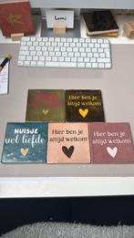 Ontwerp je eigen tegel, Huis en Inrichting, Woonaccessoires | Tekstborden en Spreuken, Ophalen of Verzenden, Zo goed als nieuw