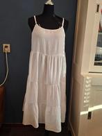 BoHo Witte Katoenen Maxi Jurk Bandjes Lagen Maat 44/46, Kleding | Dames, Jurken, Anneonline, Steenbergen, Shop@wesell4u.nl, Wit