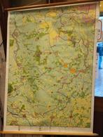 Oude schoolkaart Oost-Nederland, Antiek en Kunst, Ophalen of Verzenden, Aardrijkskunde