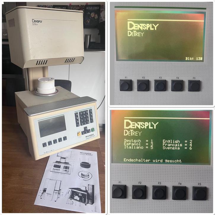 Tandtechniek keramiekoven van Dentsply …………., Hobby en Vrije tijd, Elektronica-componenten, Gebruikt, Ophalen