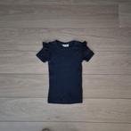 Name it shirt t-shirt blauw ruffle mouw rib mt 104, Ophalen of Verzenden, Meisje, Shirt of Longsleeve