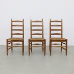 SALE: 3x Vintage Eetkamer stoel (setprijs), Huis en Inrichting, Stoelen, Ophalen, Gebruikt, Vintage, Hout