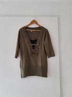 Trui Bodyflirt maat 40 / 42 dames - khaki, Kleding | Dames, Maat 38/40 (M), Ophalen of Verzenden, Zo goed als nieuw, Groen