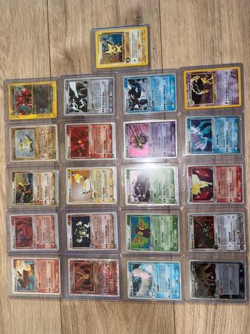 Vintage ex pokemon kaarten collectie (21 stuks) beschikbaar voor biedingen