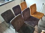 Stoelen, Huis en Inrichting, Stoelen, Ophalen, Gebruikt, Vijf, Zes of meer stoelen, Stof